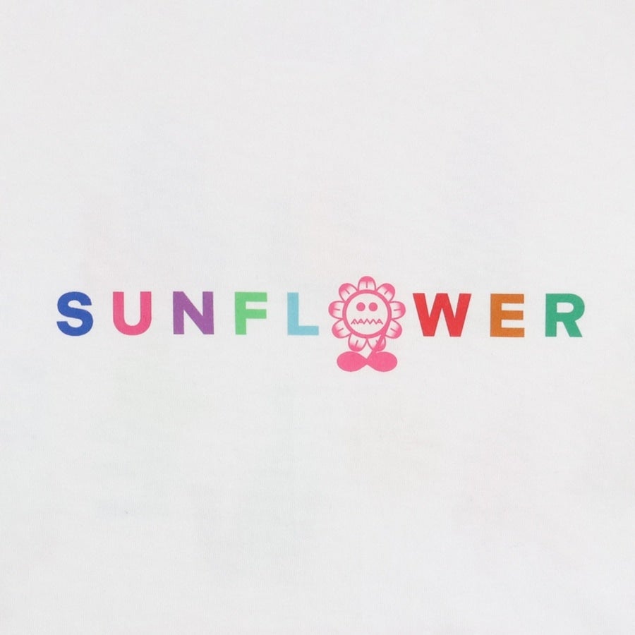 【FC限定】SUNFLOWER フォトTシャツ/WHITE 詳細画像 カラー共通 2