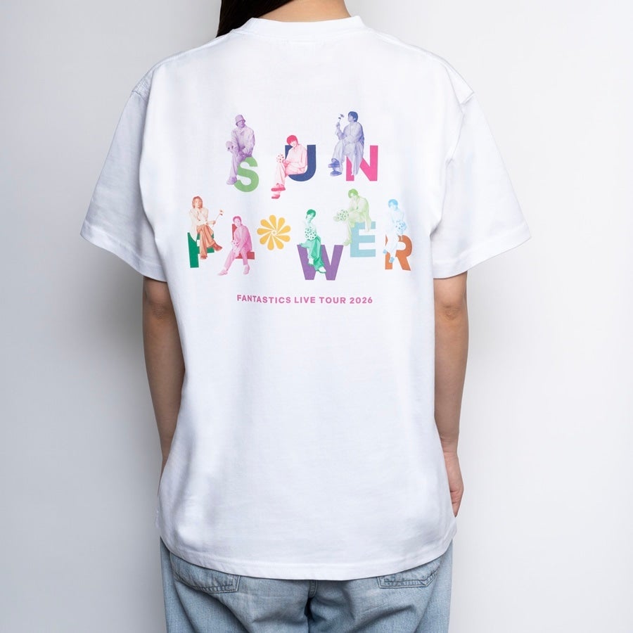 【FC限定】SUNFLOWER フォトTシャツ/WHITE 詳細画像 カラー共通 4