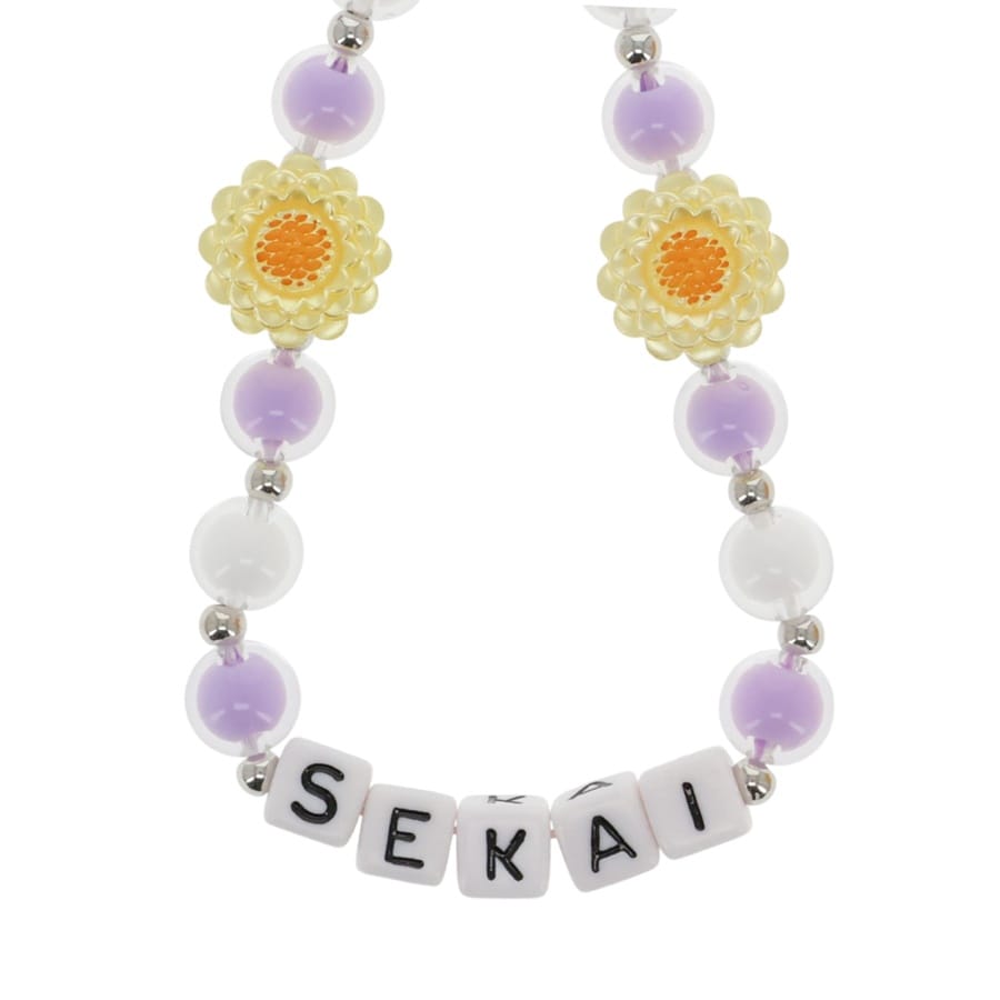 SUNFLOWER ビーズストラップ/世界 詳細画像 カラー共通 2