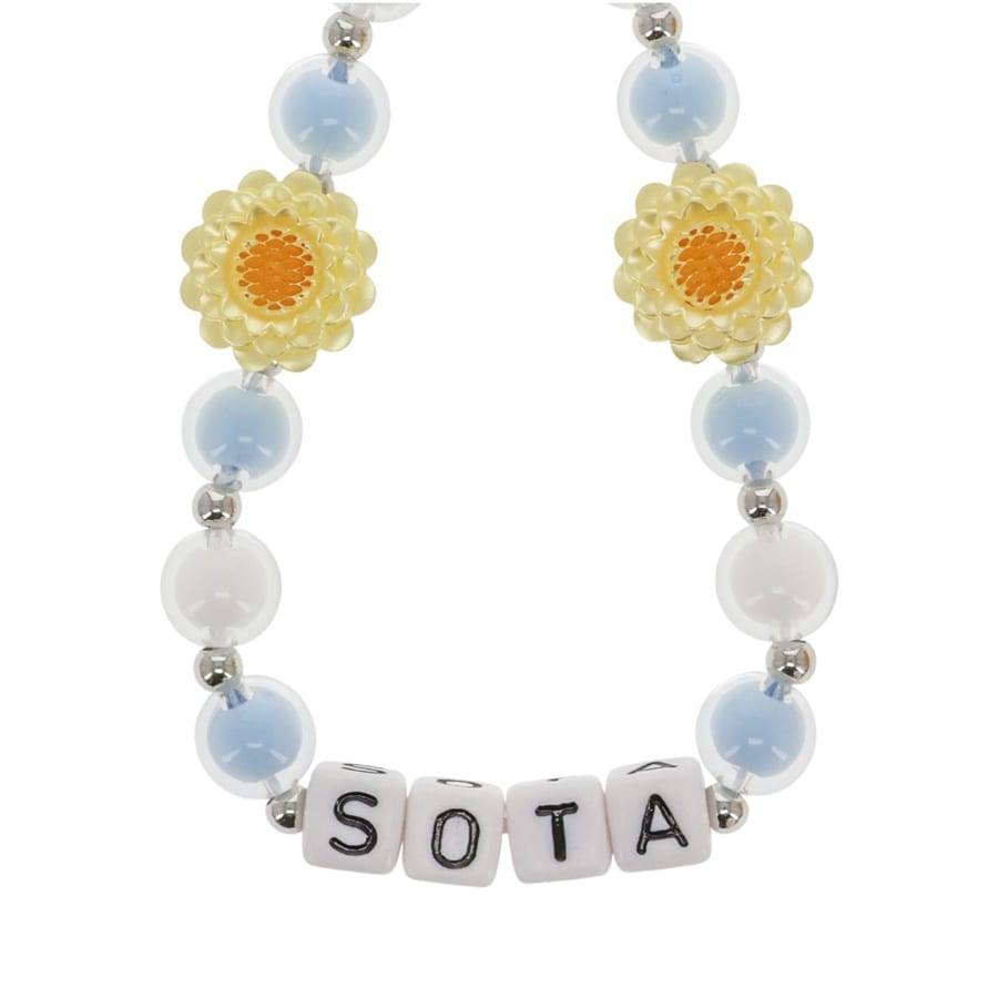 SUNFLOWER ビーズストラップ/中島颯太 詳細画像 カラー共通 2