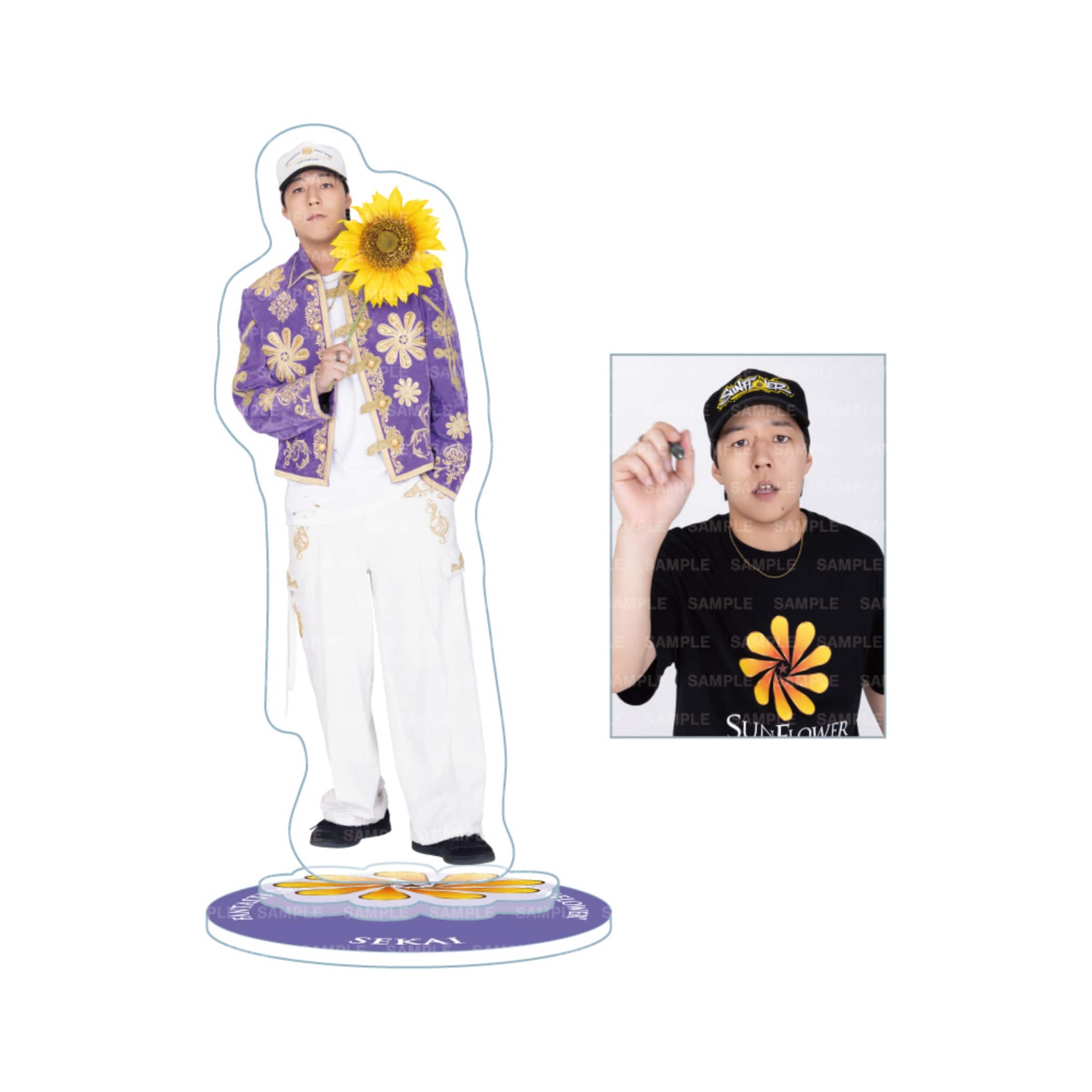 EXILE TRIBE STATION ONLINE STORE｜SUNFLOWER 回転アクリルスタンド