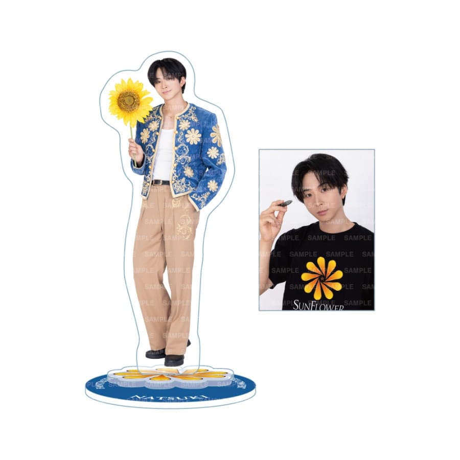 SUNFLOWER 回転アクリルスタンド・フォトカードセット/澤本夏輝 詳細画像 澤本夏輝 1