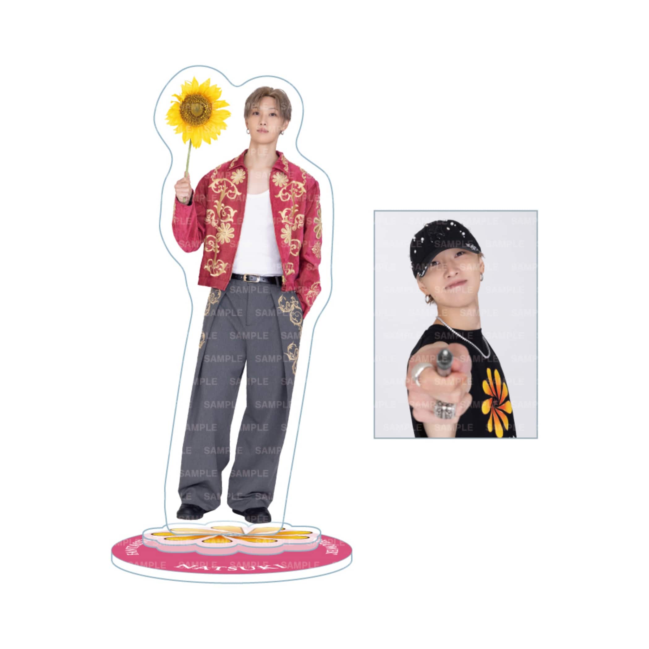 EXILE TRIBE STATION ONLINE STORE｜SUNFLOWER 回転アクリルスタンド