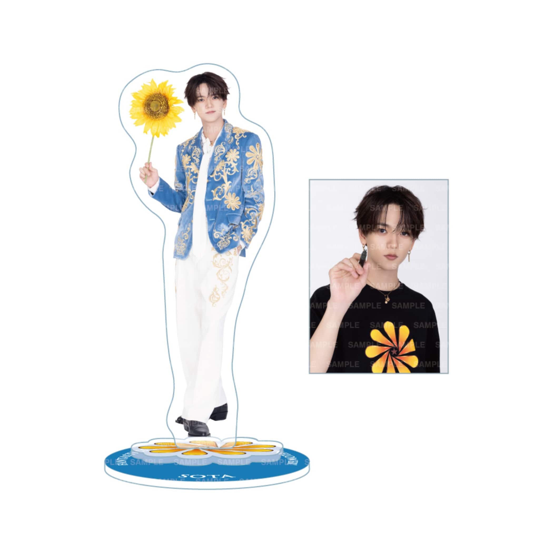 EXILE TRIBE STATION ONLINE STORE｜SUNFLOWER 回転アクリルスタンド