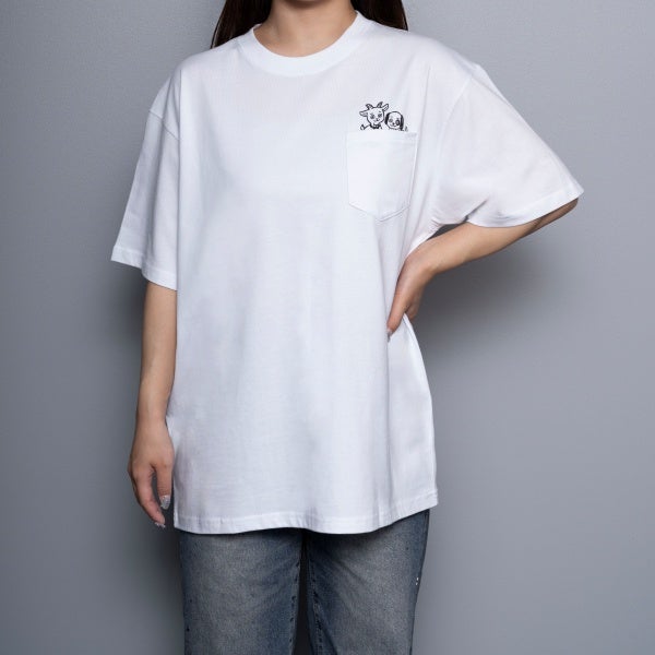 山羊と犬 ロゴTシャツ 詳細画像