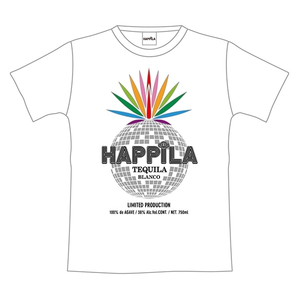 HAPPiLA Tシャツ/WHITE