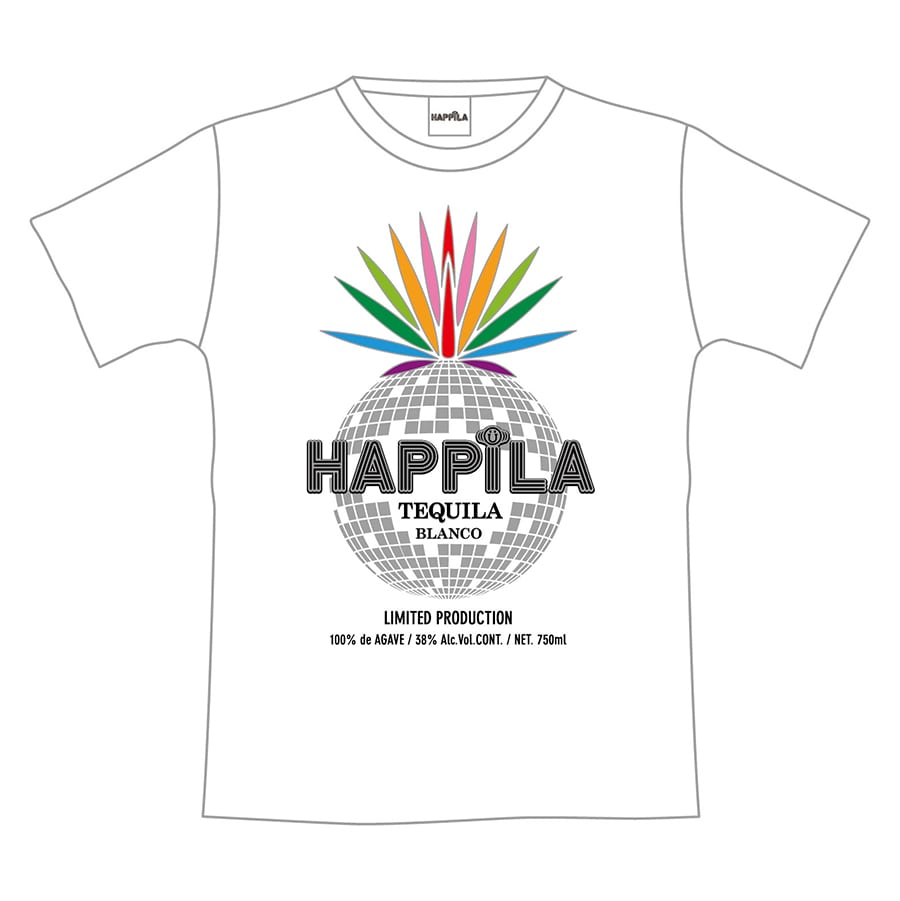 HAPPiLA Tシャツ/WHITE 詳細画像 WHITE 1