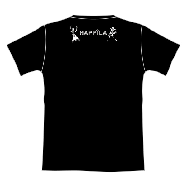HAPPiLA Tシャツ/BLACK 詳細画像