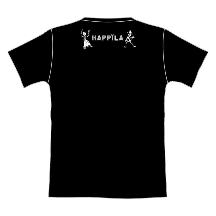 HAPPiLA Tシャツ/BLACK 詳細画像 カラー共通 1