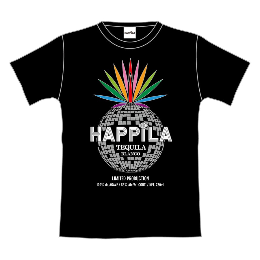 HAPPiLA Tシャツ/BLACK 詳細画像 BLACK 1