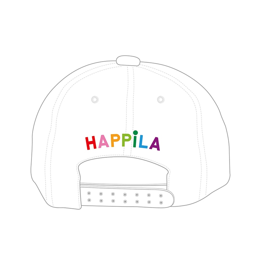 HAPPiLA CAP/WHITE 詳細画像 カラー共通 1