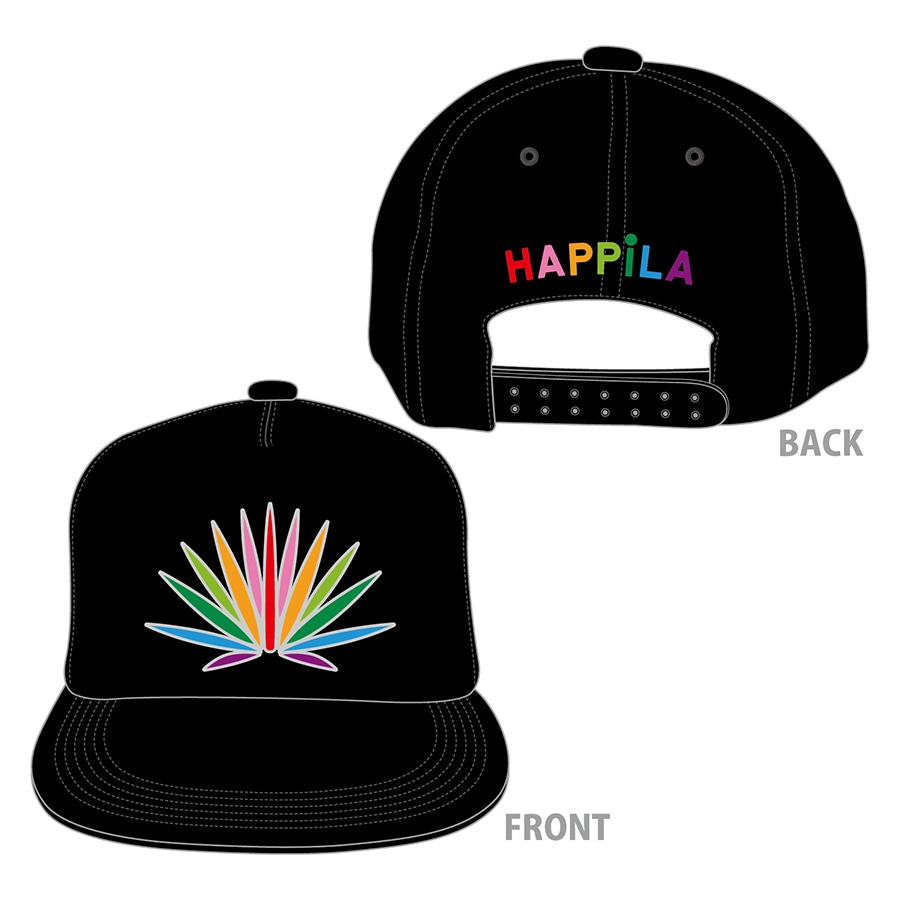 HAPPiLA CAP/BLACK 詳細画像 カラー共通 2
