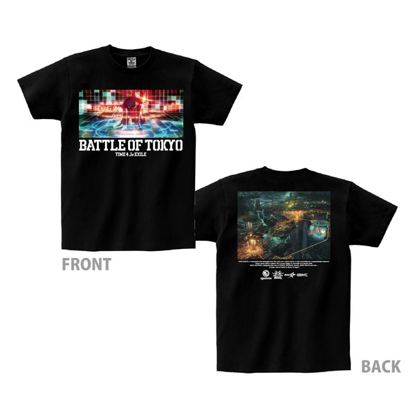 BATTLE OF TOKYO ロゴTシャツ/BLACK 詳細画像