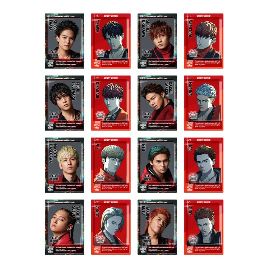 Exile Tribe Station Online Store Battle Of Tokyo カード 全76種