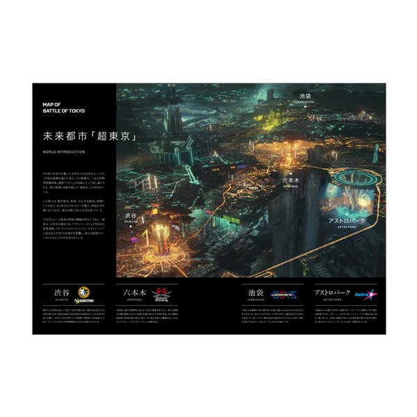 BATTLE OF TOKYO EXHIBITION GUIDE 詳細画像
