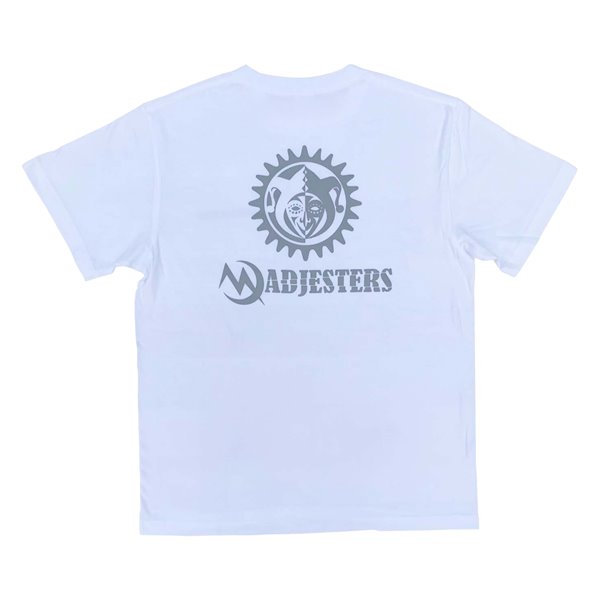 BATTLE OF TOKYO リフレクトTシャツ/WHITE/MAD JESTERS