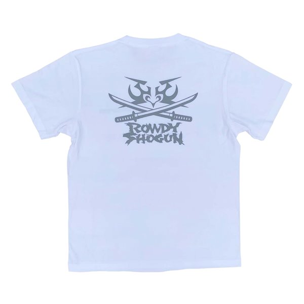 BATTLE OF TOKYO リフレクトTシャツ/WHITE/ROWDY SHOGUN
