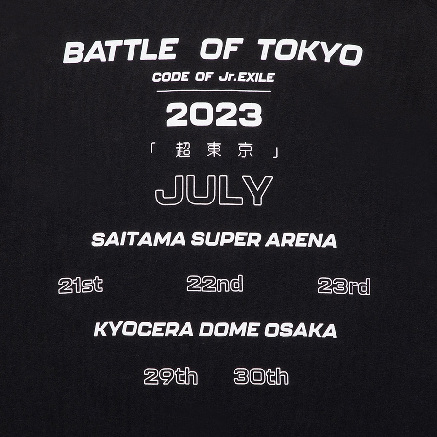 BATTLE OF TOKYO Tシャツ/BLACK 詳細画像 BLACK 3