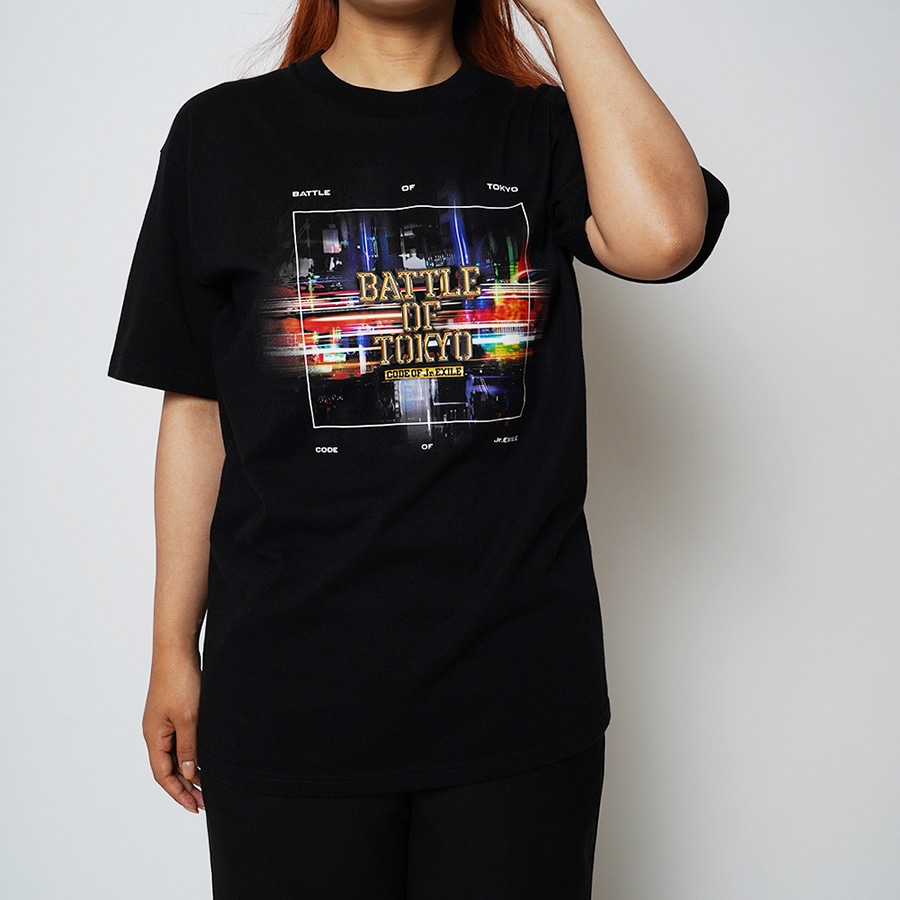 EXILE TRIBE STATION ONLINE STORE|BATTLE OF TOKYO Tシャツ/BLACK