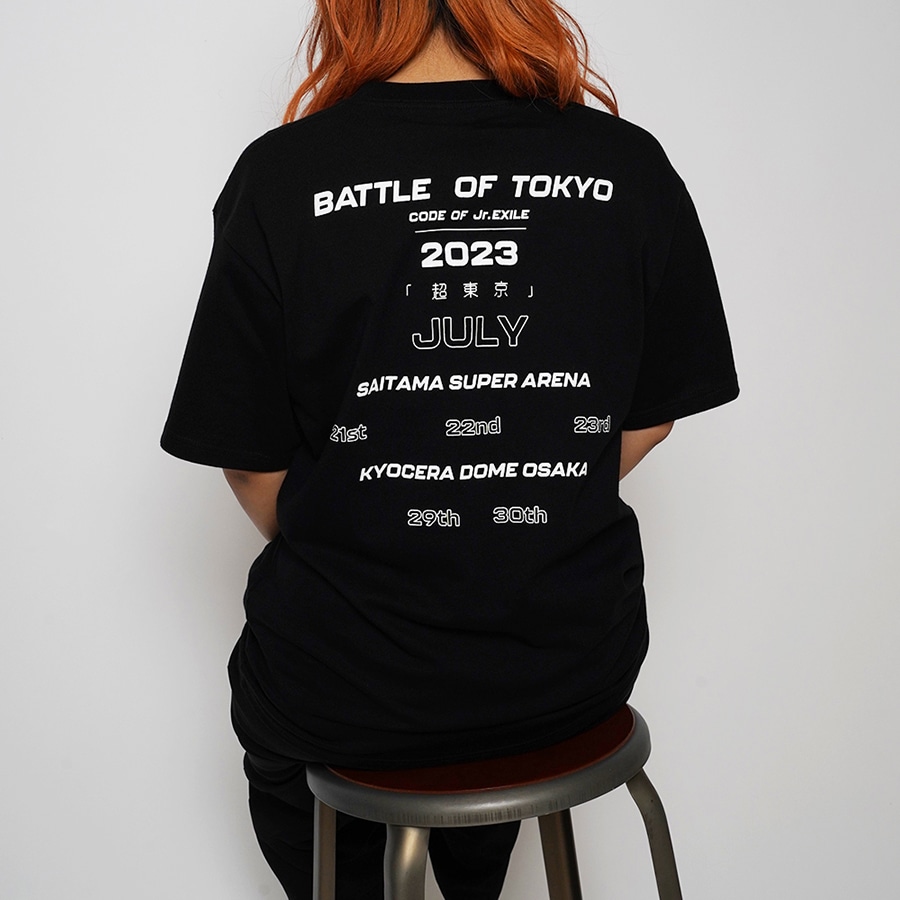 BATTLE OF TOKYO Tシャツ/BLACK 詳細画像 BLACK 5