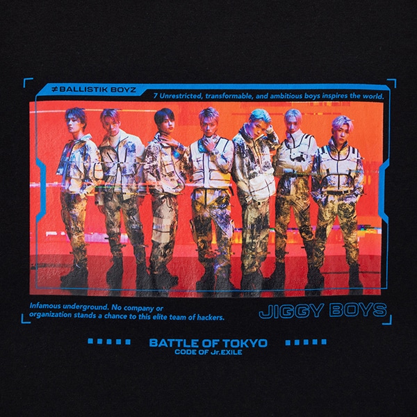 BATTLE OF TOKYO フォトTシャツ/JIGGY BOYS ≠ BALLISTIK BOYZ 詳細画像