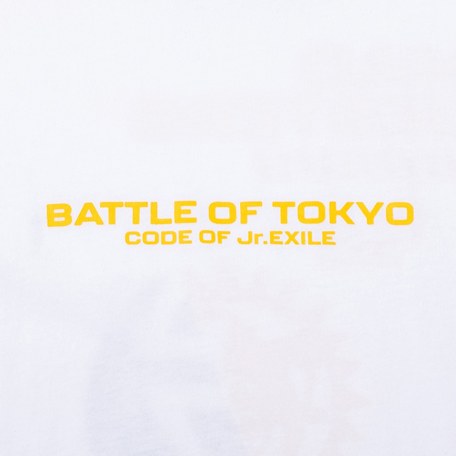 BATTLE OF TOKYO ロゴTシャツ/MAD JESTERS ≠ GENERATIONS 詳細画像 WHITE 2