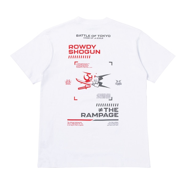 BATTLE OF TOKYO ロゴTシャツ/ROWDY SHOGUN ≠ THE RAMPAGE