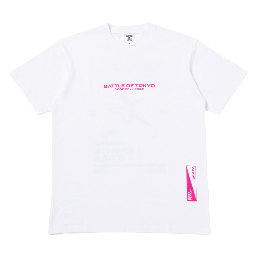 BATTLE OF TOKYO ロゴTシャツ/Astro9 ≠ FANTASTICS 詳細画像 WHITE 1