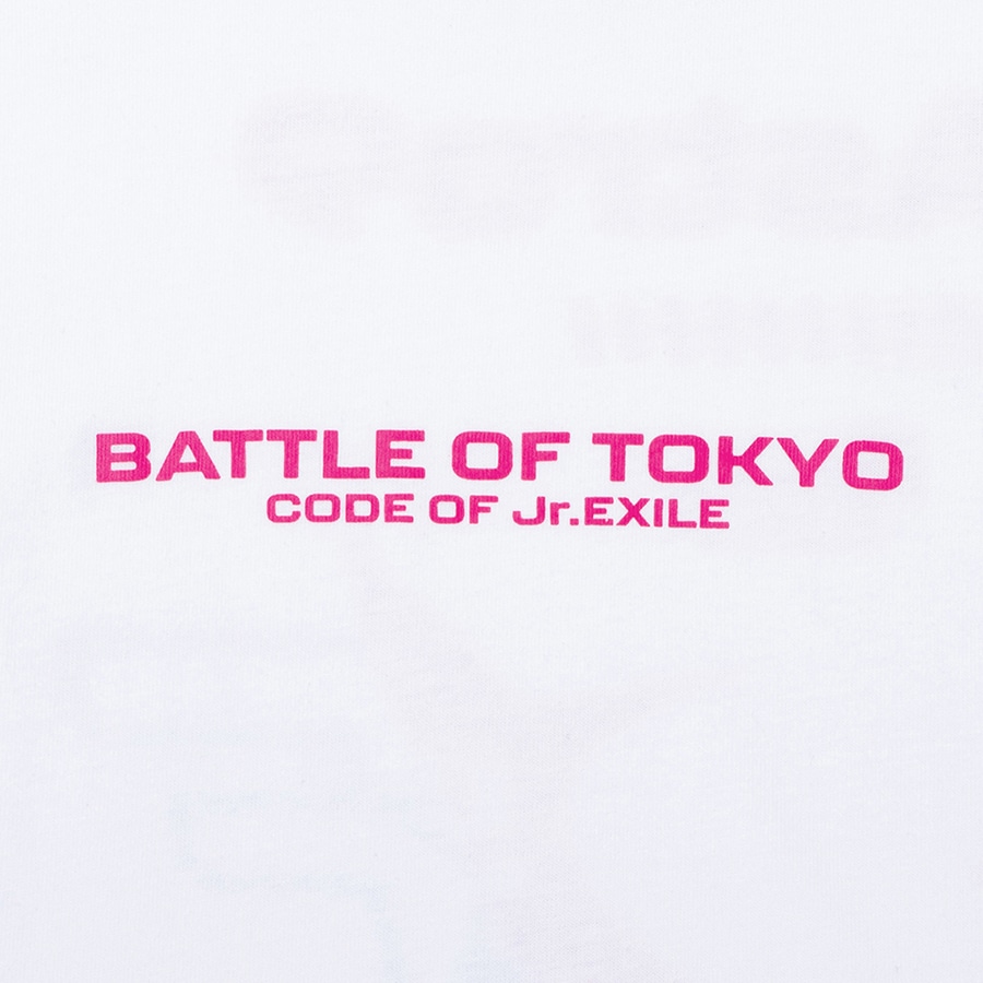 BATTLE OF TOKYO ロゴTシャツ/Astro9 ≠ FANTASTICS 詳細画像 WHITE 2