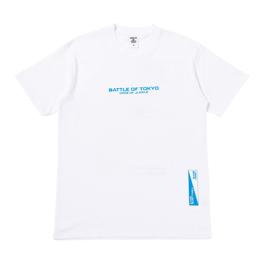 BATTLE OF TOKYO ロゴTシャツ/JIGGY BOYS ≠ BALLISTIK BOYZ 詳細画像 WHITE 1