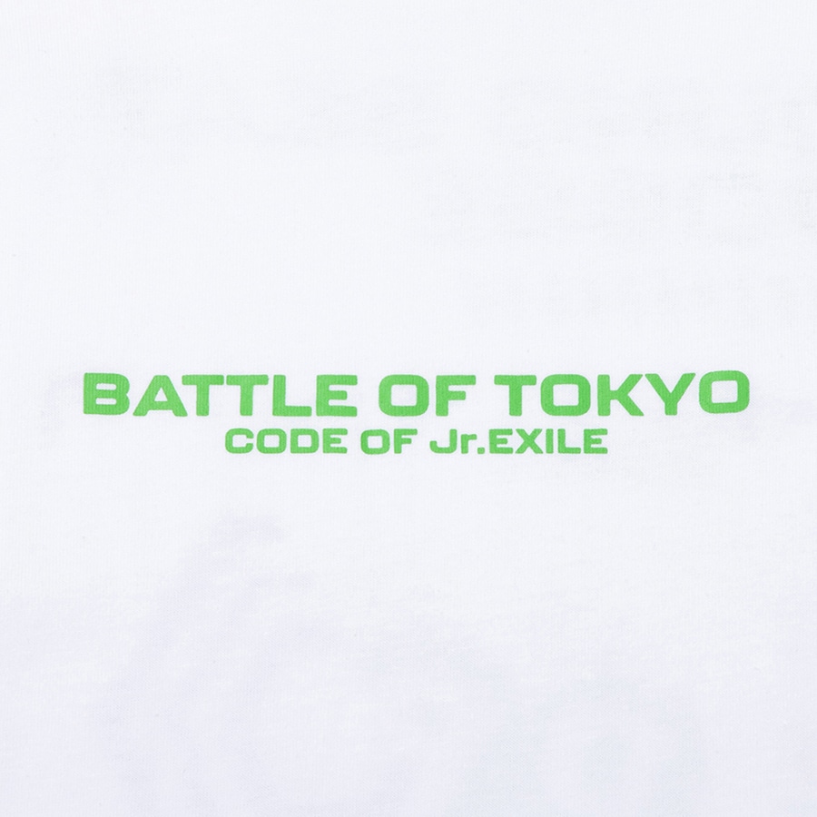 BATTLE OF TOKYO ロゴTシャツ/DUNG BEAT POSSE ≠ PSYCHIC FEVER 詳細画像 WHITE 2