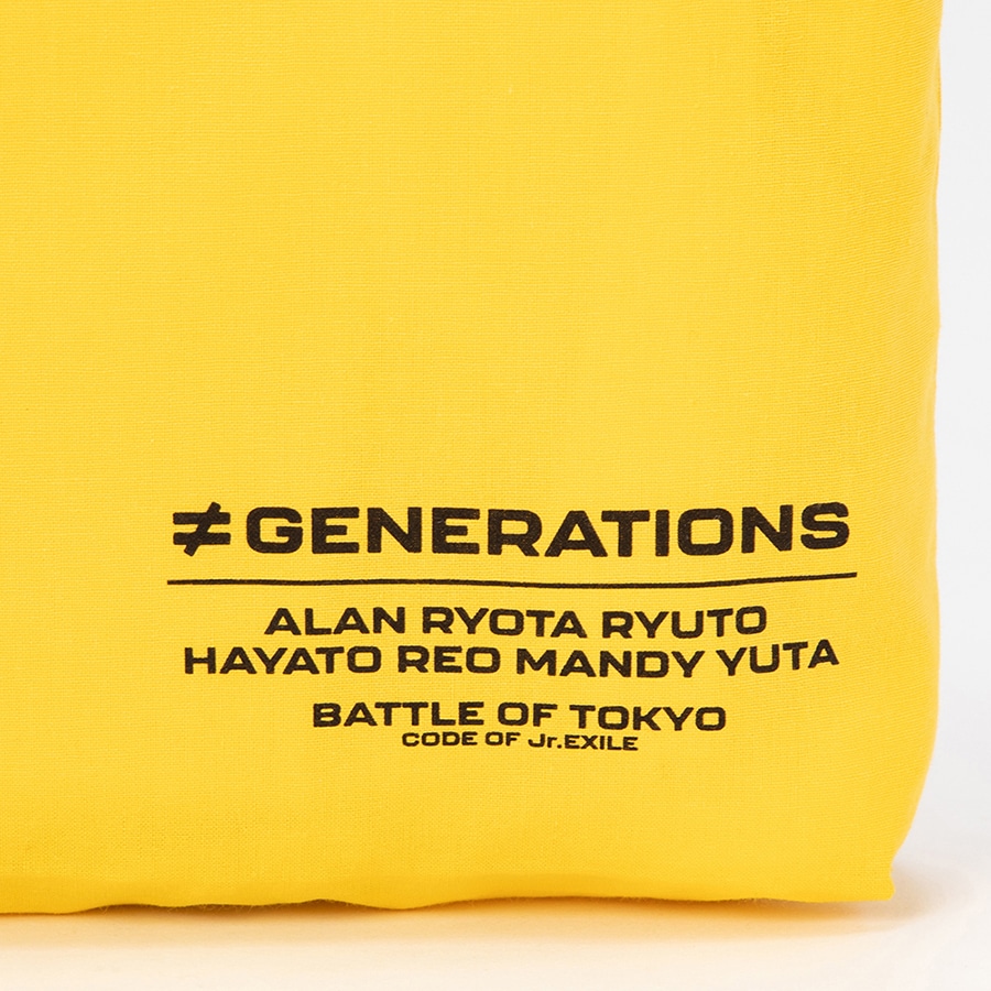 BATTLE OF TOKYO トートバッグ/MAD JESTERS ≠ GENERATIONS 詳細画像 GENERATIONS 3