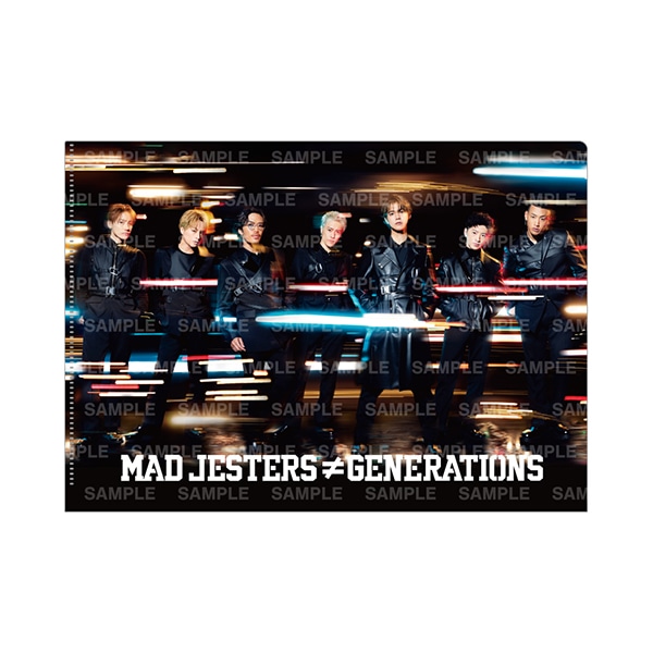 BATTLE OF TOKYO クリアファイル/MAD JESTERS ≠ GENERATIONS