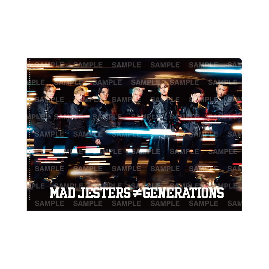 BATTLE OF TOKYO クリアファイル/MAD JESTERS ≠ GENERATIONS 詳細画像 GENERATIONS 1