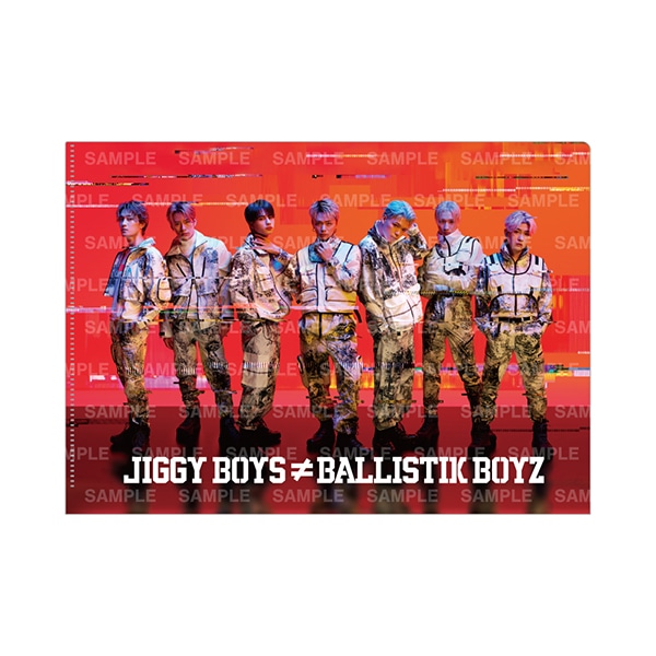 BATTLE OF TOKYO クリアファイル/JIGGY BOYS ≠ BALLISTIK BOYZ