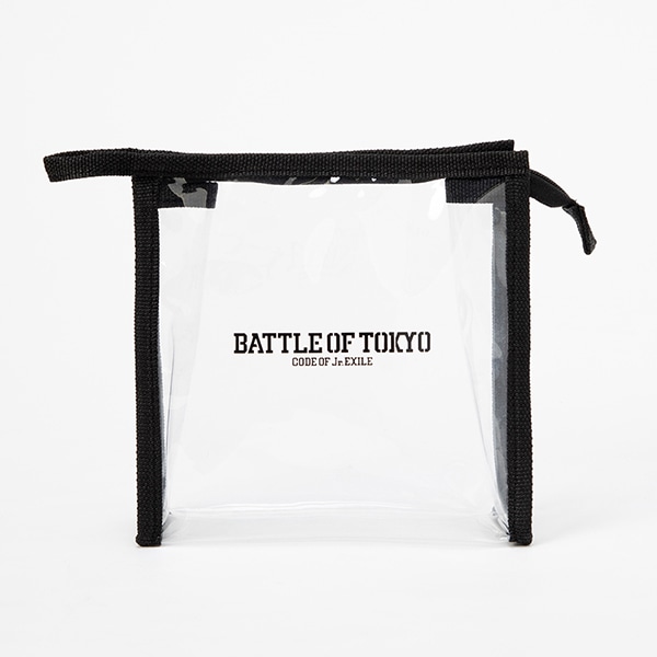 BATTLE OF TOKYO 巾着付きクリアポーチ 詳細画像