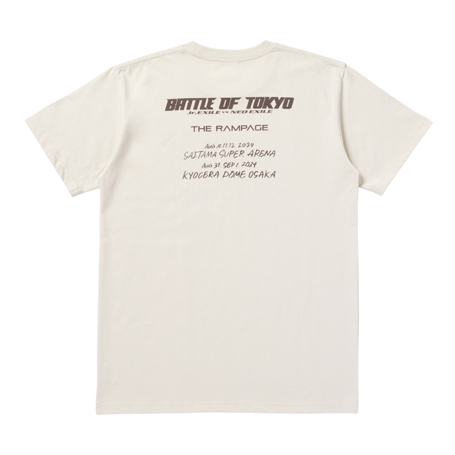 BATTLE OF TOKYO ロゴTシャツ/THE RAMPAGE 詳細画像 カラー共通 1