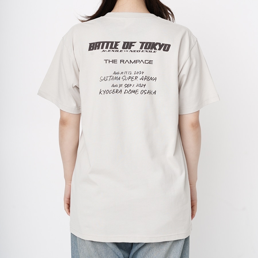 BATTLE OF TOKYO ロゴTシャツ/THE RAMPAGE 詳細画像 カラー共通 5