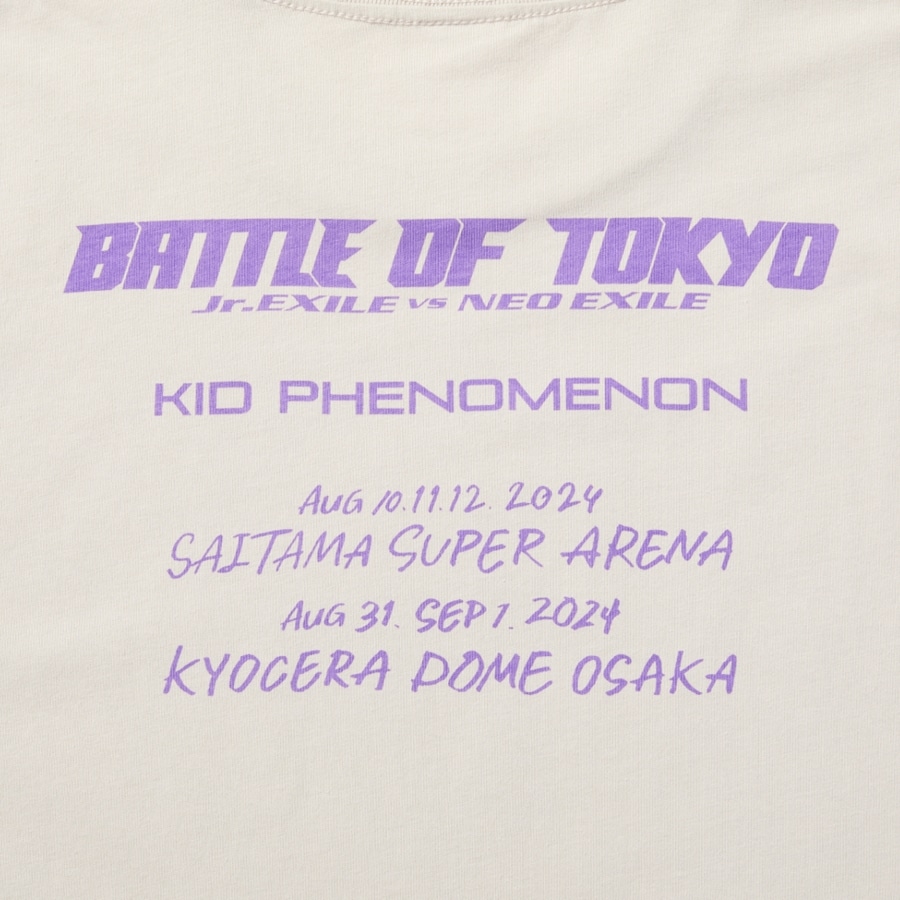 BATTLE OF TOKYO ロゴTシャツ/KID PHENOMENON 詳細画像 カラー共通 3