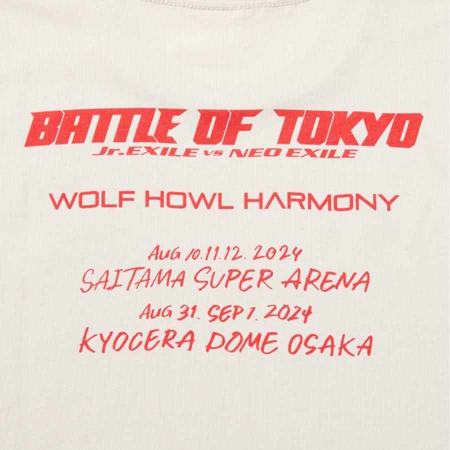 BATTLE OF TOKYO ロゴTシャツ/WOLF HOWL HARMONY 詳細画像 カラー共通 3