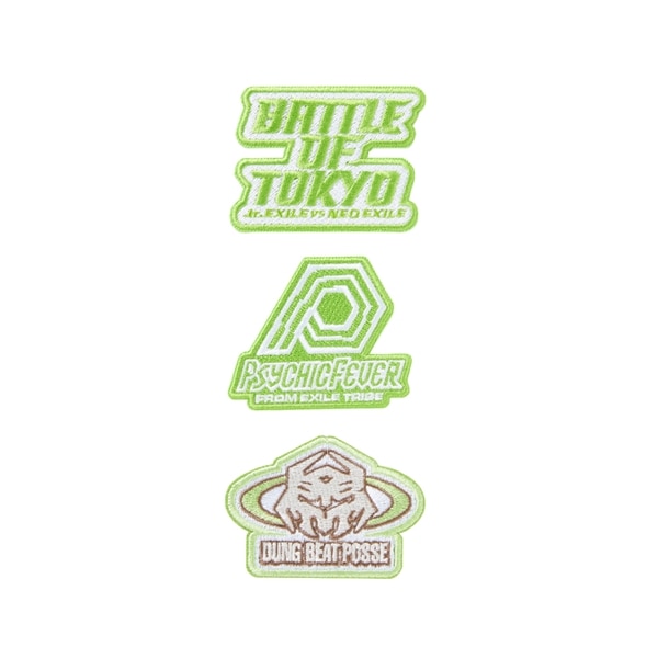 BATTLE OF TOKYO ワッペン3枚セット/PSYCHIC FEVER
