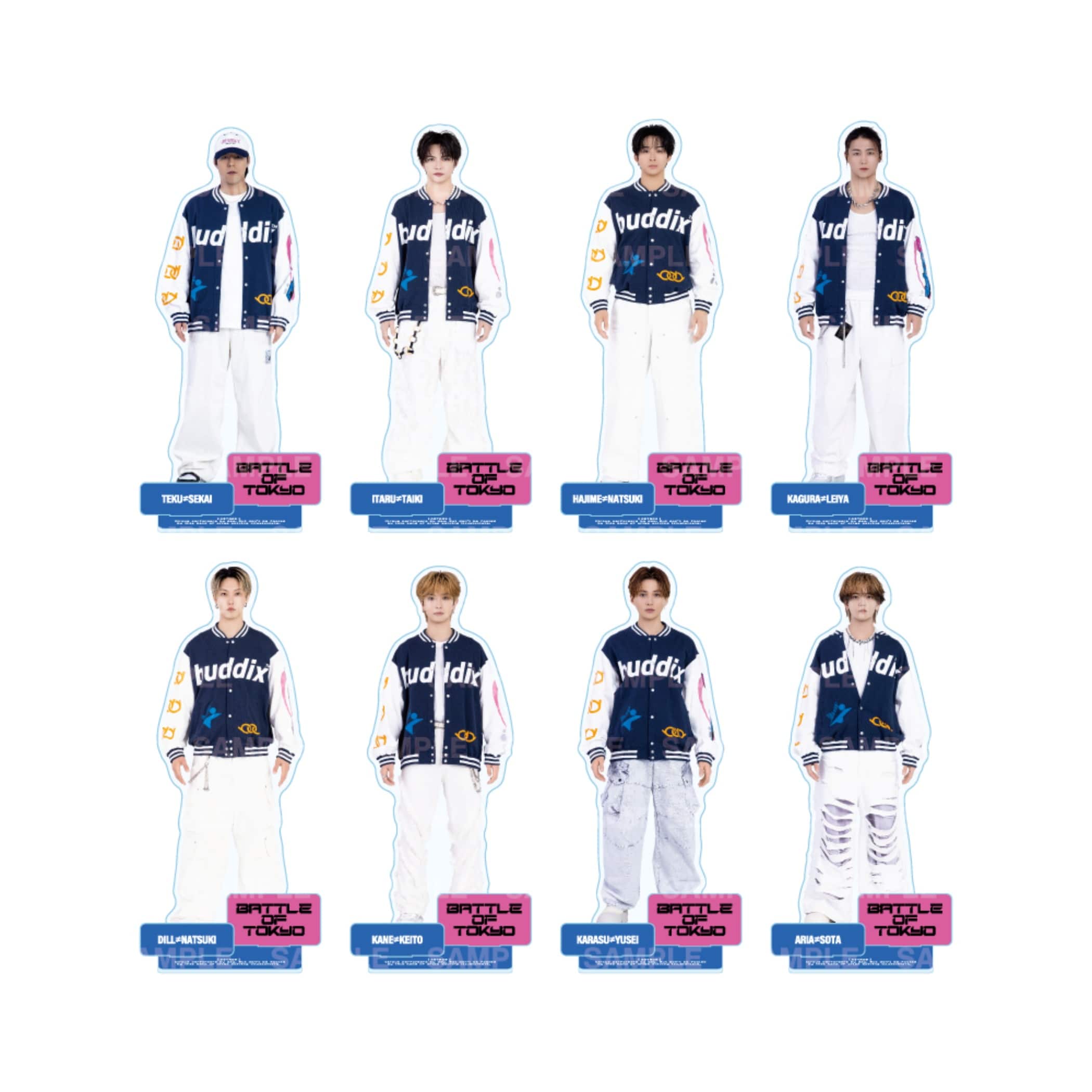 EXILE TRIBE STATION ONLINE STORE｜RE:BIRTH アクリルスタンド