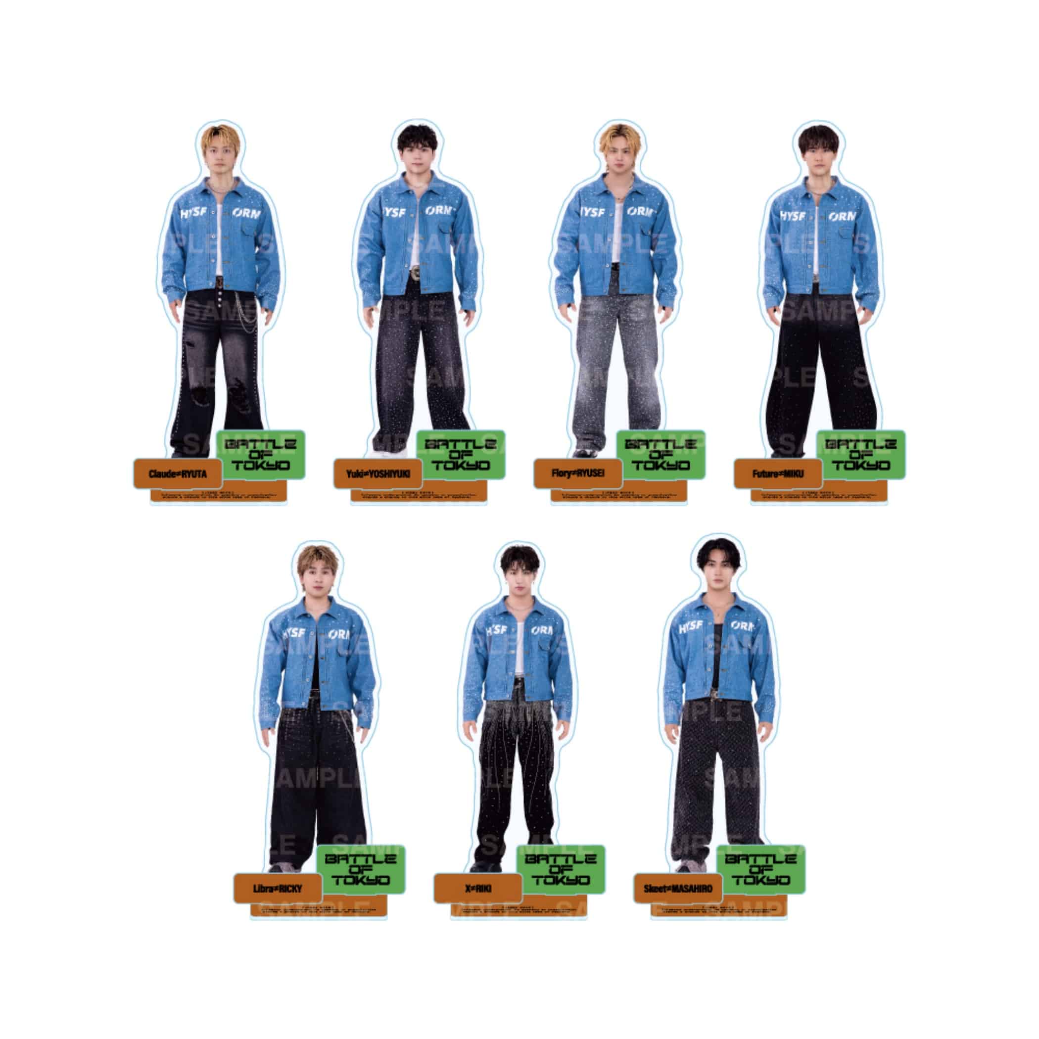 EXILE TRIBE STATION ONLINE STORE｜RE:BIRTH アクリルスタンド
