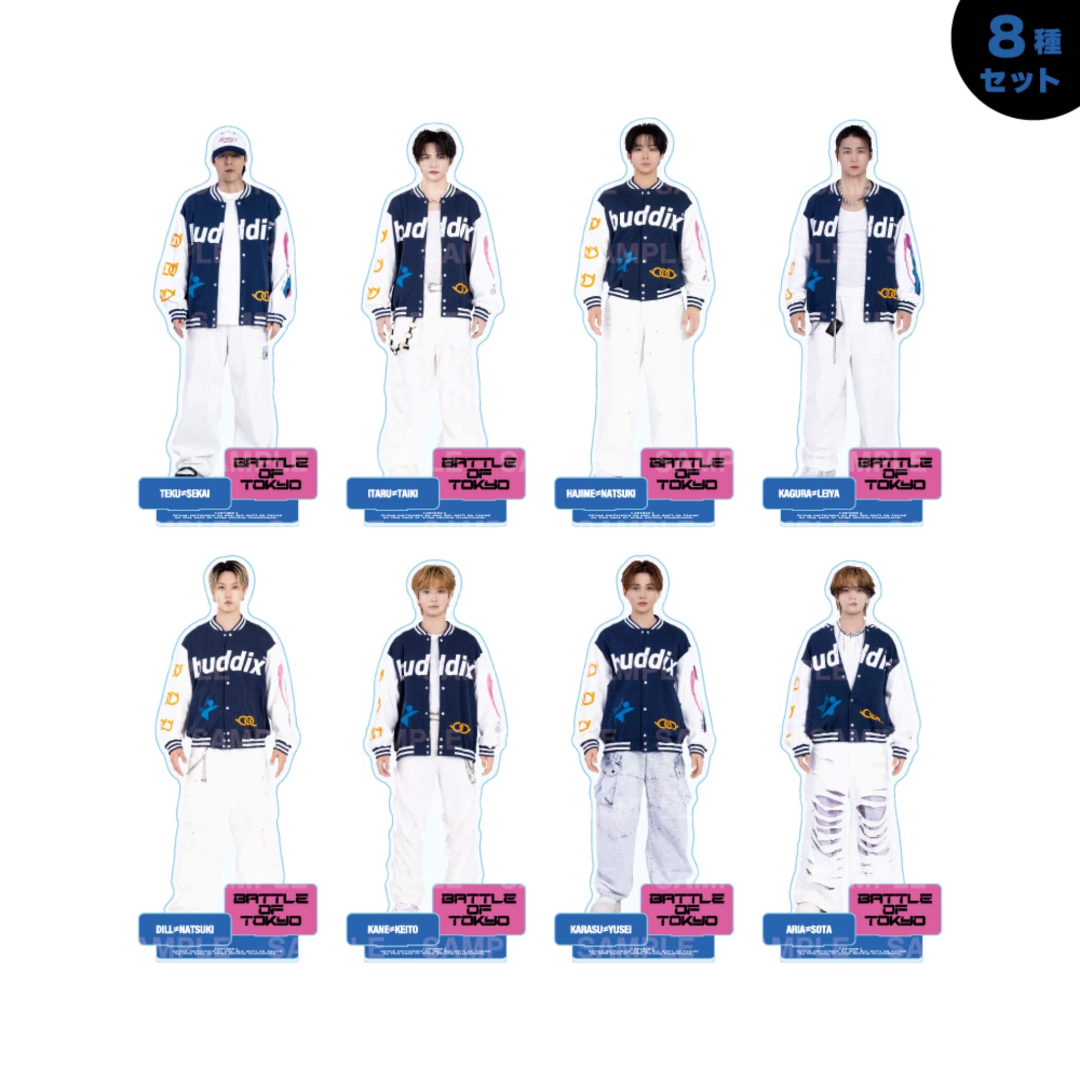 EXILE TRIBE STATION ONLINE STORE｜RE:BIRTH アクリルスタンド