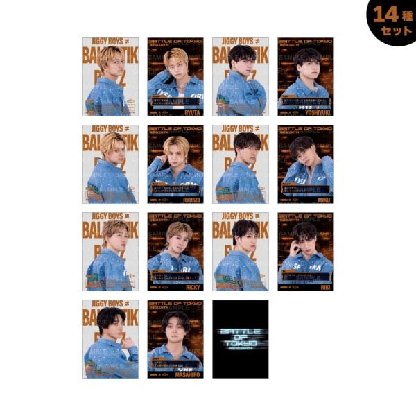 RE:BIRTH フォトカード/BALLISTIK BOYZ/14種セット