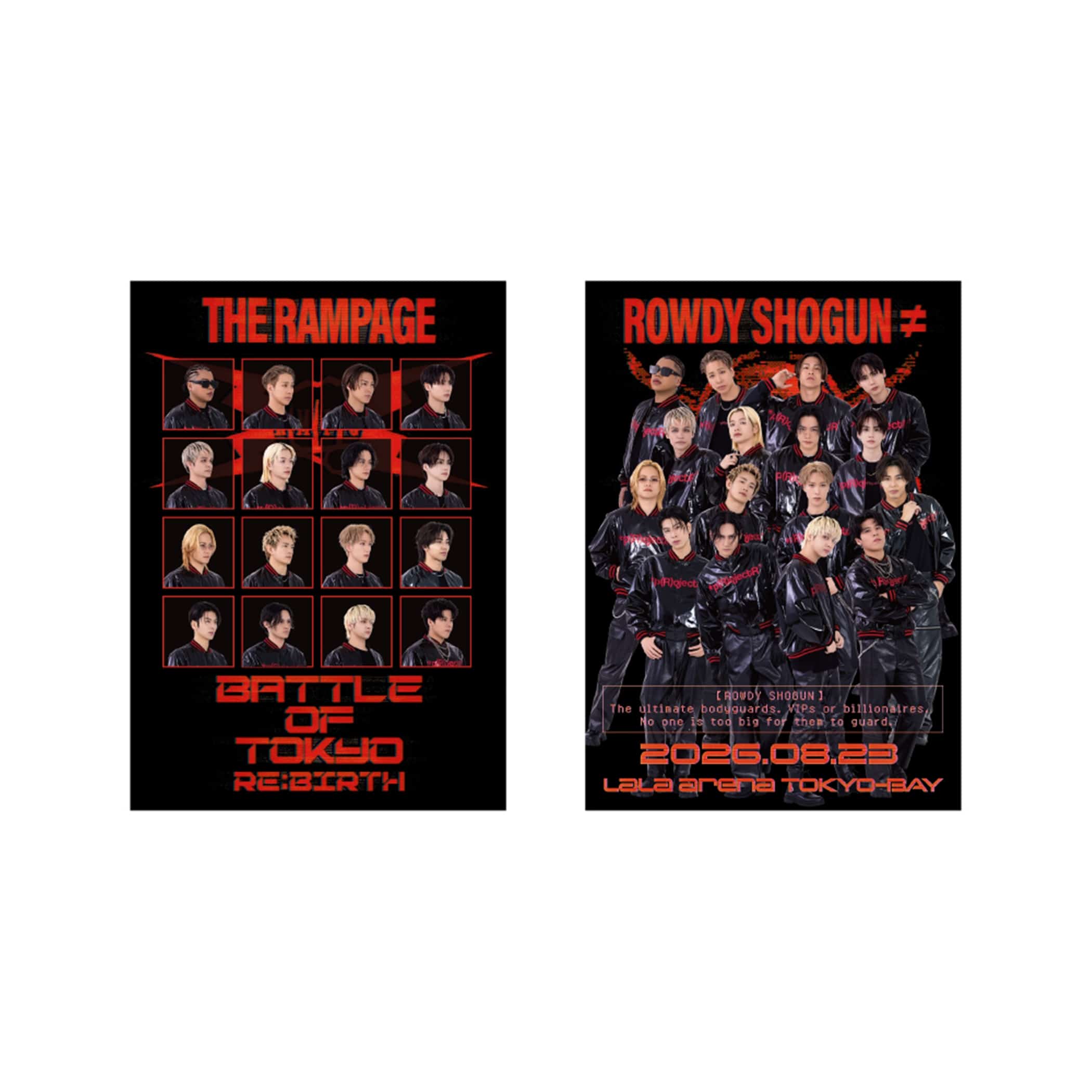 EXILE TRIBE STATION ONLINE STORE｜RE:BIRTH 御楽印2枚セット/THE RAMPAGE