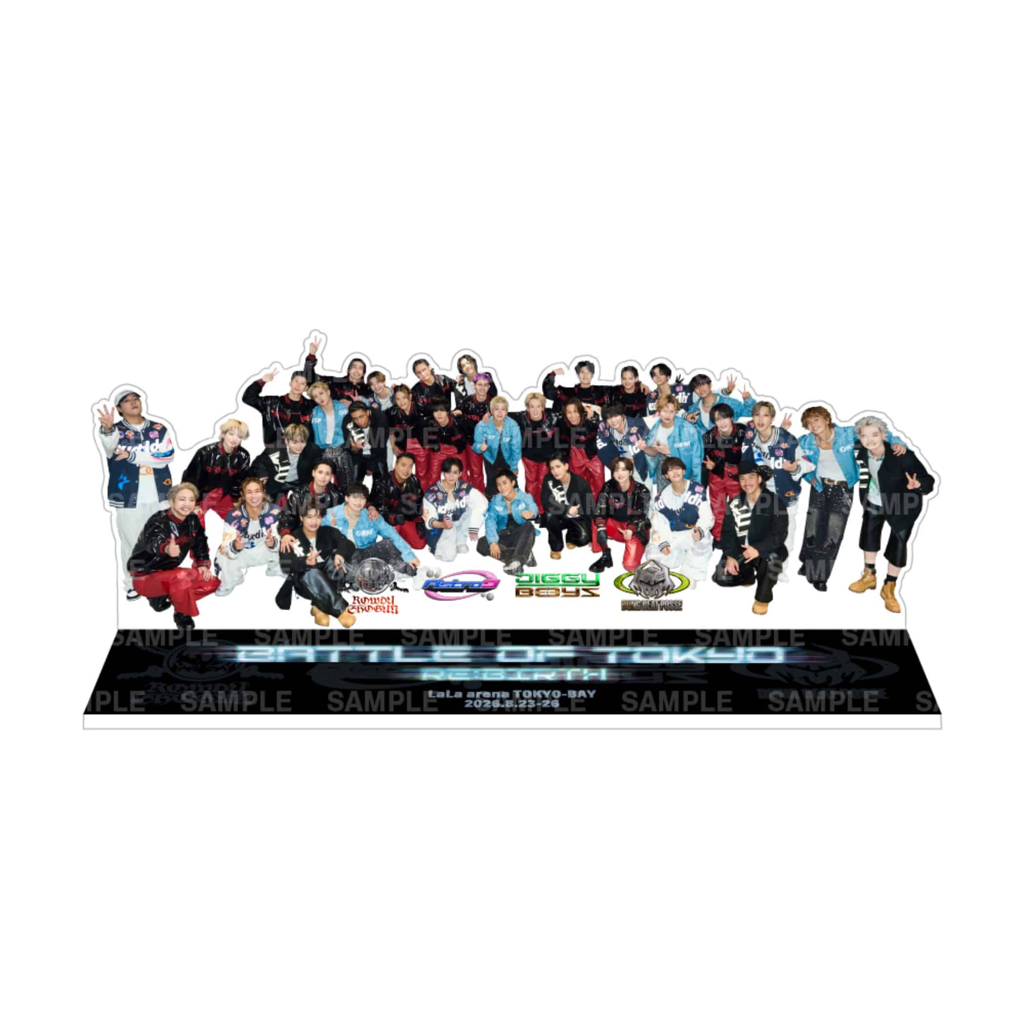 EXILE TRIBE STATION ONLINE STORE｜RE:BIRTH Special Thanks アクリル