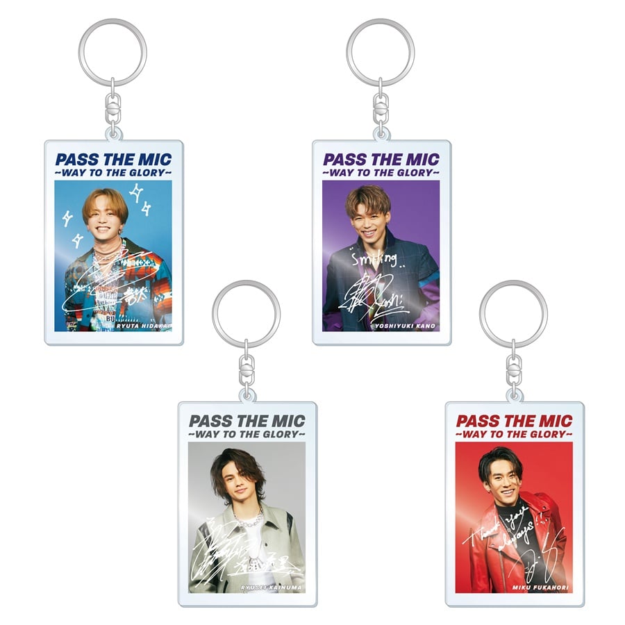 Exile Tribe Station Online Store Ets限定 Pass The Mic フォトキーホルダー 全7種 Exile Tribe Station Online Store Ets限定 Pass The Mic フォトキーホルダー 全7種