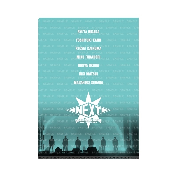 N.E.X.T. クリアファイル 詳細画像