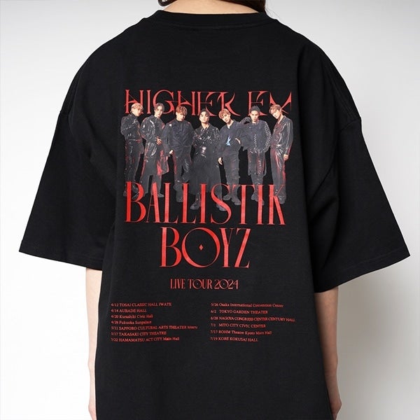 EXILE TRIBE STATION ONLINE STORE｜HIGHER EX ツアーTシャツ/BLACK